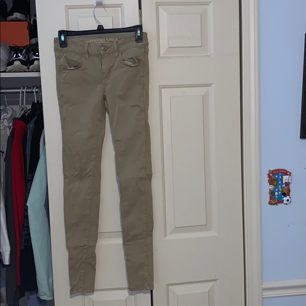 American eagle tan pants